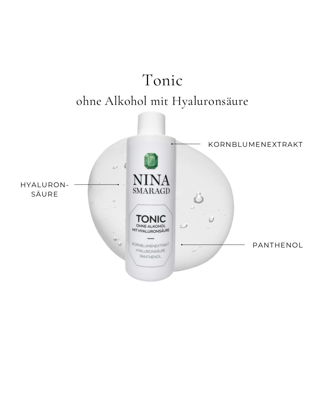 Tonic mit Hyaluron, ohne Alkohol